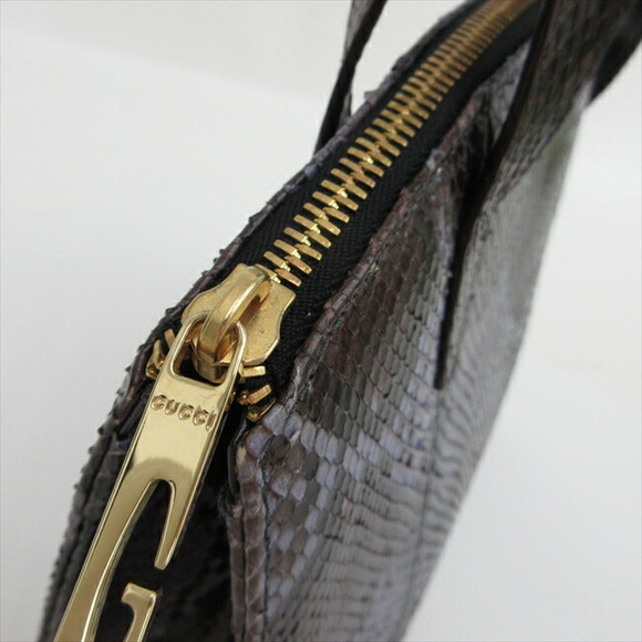 Gucci Handbag Python Brown - Picture 7 of 10